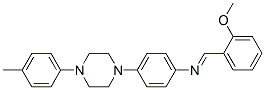 CAS 登录号：78932-99-7， 1-(2-甲氧基苯基)-N-[4-[4-(4-甲基苯基)哌嗪-1-基]苯基]甲亚胺