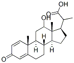 CAS 登录号：78962-23-9， (2S)-2-[(8R,9S,10R,12R,13S,14S,17R)-12-羟基-10,13-二甲基-3-氧代-6,7,8,9,11,12,14,15,16,17-十氢环戊烯并[a]菲-17-基]丙酸