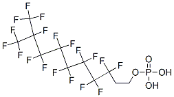 CAS 登录号：78974-42-2， [3,3,4,4,5,5,6,6,7,7,8,8,9,10,10,10-十六氟-9-(三氟甲基)癸基]磷酸二氢酯