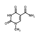 CAS 登录号：78999-61-8， 1-甲基-2,4-二氧代-1,2,3,4-四氢-5-嘧啶甲酰胺