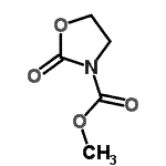 CAS 登录号：78999-64-1， 甲基2-氧代-1,3-恶唑烷-3-羧酸酯