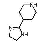 CAS 登录号：790164-60-2， 4-(4,5-二氢-1H-咪唑-2-基)哌啶