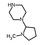 CAS 登录号：790193-43-0， 1-(1-甲基-2-吡咯烷基)哌嗪