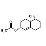 CAS#: 790234-26-3， (2R,4aR)-4a-Methyl-2,3,4,4a,5,6,7,8-octahydro-2-naphthalenyl acetate