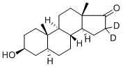 CAS#: 79037-35-7， 5alpha-Androstan-3beta-Ol-17-One-16,16-D2