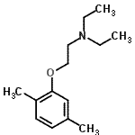 CAS 登录号：790595-22-1， 2-(2,5-二甲基苯氧基)-N,N-二乙基乙胺