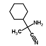 CAS 登录号：790611-03-9， 2-氨基-2-环己基丙烷腈