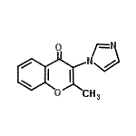 CAS 登录号：790617-62-8， 3-(1H-咪唑-1-基)-2-甲基-4H-苯并吡喃-4-酮