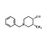 CAS#: 790667-50-4， (3R,4S)-1-Benzyl-3-methyl-4-piperidinol