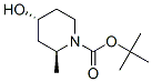 结构式 CAS# 790667-91-3, (2S,4R)-4-羟基-2-甲基-1-哌啶羧酸叔丁酯