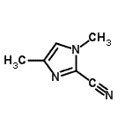 CAS#: 79080-36-7， 1,4-Dimethyl-1H-imidazole-2-carbonitrile