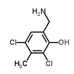 CAS#: 791001-51-9， 6-(Aminomethyl)-2,4-dichloro-3-methylphenol