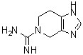 CAS 登录号：791008-66-7， 1,4,6,7-四氢-5H-咪唑并[4,5-c]吡啶-5-甲脒