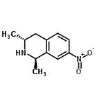 CAS 登录号：791048-46-9， (1R,3R)-1,3-二甲基-7-硝基-1,2,3,4-四氢异喹啉