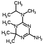 CAS 登录号：791053-46-8， N<sup>2</sup>-异丙基-N<sup>2</sup>,1,6,6-四甲基-1,6-二氢-1,3,5-三嗪-2,4-二胺