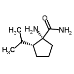 CAS 登录号：791055-00-0， (1R,2R)-1-氨基-2-异丙基环戊烷甲酰胺