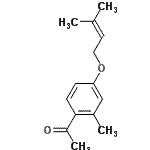 CAS#: 791113-29-6， 1-{2-Methyl-4-[(3-methyl-2-buten-1-yl)oxy]phenyl}ethanone