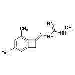 CAS#: 791726-09-5， (2E)-2-(3,5-Dimethylbicyclo[4.2.0]octa-1,3,5-trien-7-ylidene)-N-methylhydrazinecarboximidamide