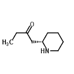CAS 登录号：791749-95-6， 1-[(2S)-2-哌啶基]-2-丁酮