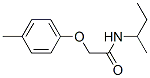 CAS 登录号：791786-78-2， 2-(4-甲基苯氧基)-N-(1-甲基丙基)-乙酰胺