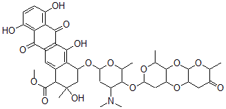CAS 登录号：79206-72-7， 1-羟基橙霉素B