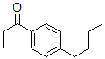结构式 CAS# 79219-21-9, 4'-丁基苯丙酮