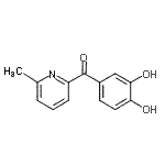 CAS 登录号：792844-37-2， (3,4-二羟基苯基)(6-甲基-2-吡啶基)甲酮