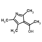 CAS 登录号：792847-60-0， (1E)-1-(2,4,5-三甲基-3H-吡咯-3-亚基)乙醇