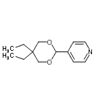 CAS 登录号：792883-56-8， 4-(5,5-二乙基-1,3-二恶烷-2-基)吡啶