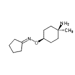 CAS 登录号：792914-46-6， 顺式-4-[(环戊亚基氨基)氧基]-1-甲基环己烷胺