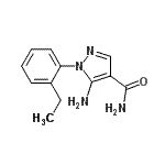 CAS 登录号：792953-12-9， 5-氨基-1-(2-乙基苯基)-1H-吡唑-4-甲酰胺
