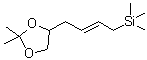 CAS 登录号：792966-27-9， [(2E)-4-(2,2-二甲基-1,3-二氧戊环-4-基)-2-丁烯-1-基](三甲基)硅烷