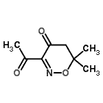 CAS 登录号：79310-96-6， 3-乙酰基-6,6-二甲基-5,6-二氢-4H-1,2-恶嗪-4-酮