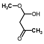 CAS 登录号：79317-76-3， 4-羟基-4-甲氧基-2-丁酮