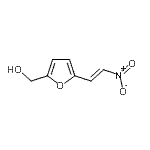 CAS 登录号：79324-95-1， {5-[(E)-2-硝基乙烯基]-2-呋喃基}甲醇
