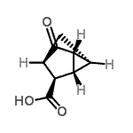 CAS 登录号：79356-38-0， (1R,2S,3R,4S,6R)-5-氧代三环[2.2.1.0<sup>2,6</sup>]庚烷-3-羧酸