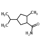 CAS 登录号：793686-93-8， 4-异丙基-2-甲基环戊烷甲酰胺