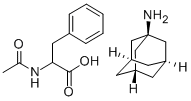 CAS 登录号：79380-99-7， N-乙酰基-DL-苯丙氨酸化合物. 与三环(3.3.1.1(3,7))癸烷-1-胺 (1:1)