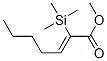 CAS 登录号：79439-14-8， (Z)-2-(三甲基硅烷基)-2-庚烯酸甲酯