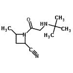 CAS 登录号：794465-07-9， 4-甲基-1-[N-(2-甲基-2-丙基)甘氨酰]-2-吖丁啶甲腈