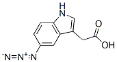 CAS 登录号：79473-10-2， 2-(5-叠氮基-1H-吲哚-3-基)乙酸