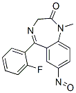 CAS 登录号：79490-77-0， 5-(2-氟苯基)-1-甲基-7-亚硝基-3H-1,4-苯并二氮杂卓-2-酮