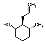 CAS 登录号：795275-75-1， (1S,2S,3R)-2-烯丙基-3-甲基环己醇