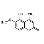 CAS 登录号：795280-55-6， 5-羟基-6-甲氧基-4-甲基-2H-苯并吡喃-2-酮