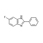CAS 登录号：79529-98-9， 6-氟-2-苯基-1H-苯并咪唑
