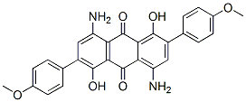 CAS#: 79542-42-0， 4,8-Diamino-1,5-Dihydroxy-2,6-Bis(4-Methoxyphenyl)Anthracene-9,10-Dione