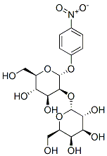 CAS 登录号：79580-50-0， (2R,3R,4S,5R,6R)-2-[(2R,3S,4S,5S,6R)-4,5-二羟基-6-(羟基甲基)-2-(4-硝基苯氧基)四氢吡喃-3-基]氧基-6-(羟基甲基)四氢吡喃-3,4,5-三醇