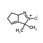 CAS 登录号：79593-47-8， 3,3-二甲基-3,5,6,6a-四氢环戊烯并[c]吡唑2-氧化物