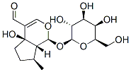 CAS 登录号：79617-00-8， (1S,4aR,7S,7aR)-4a-羟基-7-甲基-1-[(2S,3R,4S,5S,6R)-3,4,5-三羟基-6-(羟基甲基)四氢吡喃-2-基]氧基-5,6,7,7a-四氢-1H-环戊并[d]吡喃-4-甲醛
