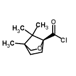 CAS 登录号：79634-76-7， 4,7,7-三甲基-2-氧杂双环[2.2.1]庚烷-1-甲酰氯